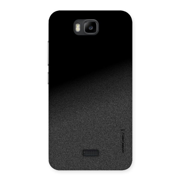 Black Grey Noise Fusion Back Case for Honor Bee
