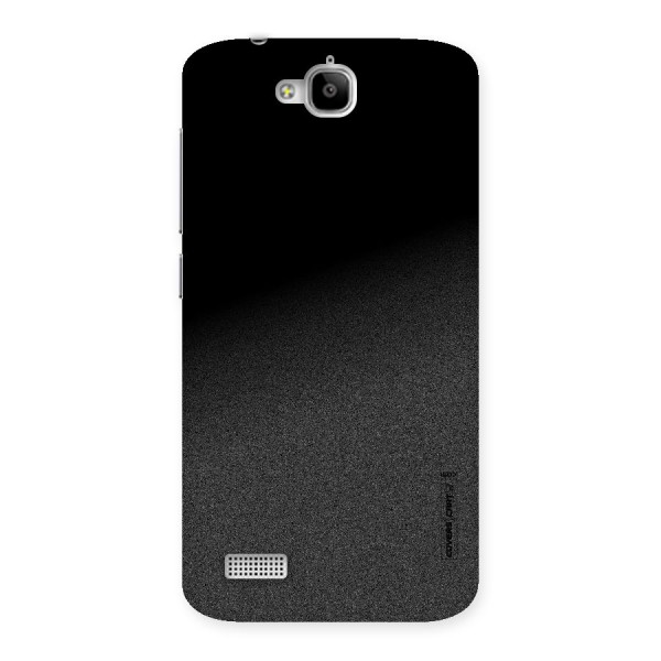 Black Grey Noise Fusion Back Case for Honor Holly