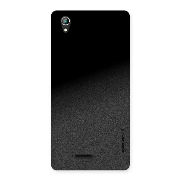 Black Grey Noise Fusion Back Case for Lava Iris 800