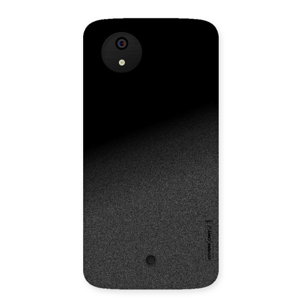 Black Grey Noise Fusion Back Case for Micromax Canvas A1