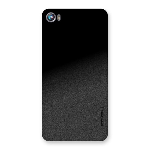 Black Grey Noise Fusion Back Case for Micromax Canvas Fire 4 A107