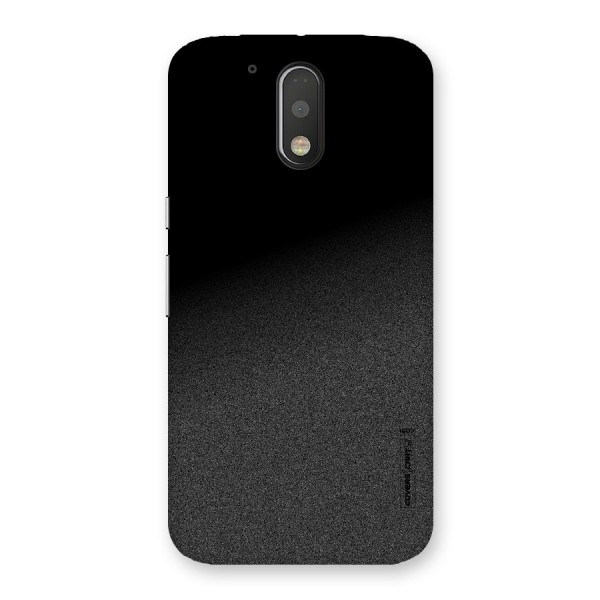 Black Grey Noise Fusion Back Case for Motorola Moto G4 Plus