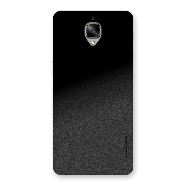 Black Grey Noise Fusion Back Case for OnePlus 3T