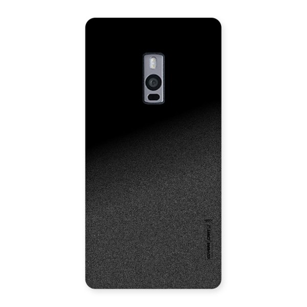 Black Grey Noise Fusion Back Case for OnePlus Two