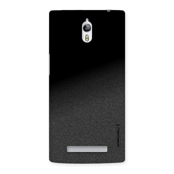 Black Grey Noise Fusion Back Case for Oppo Find 7