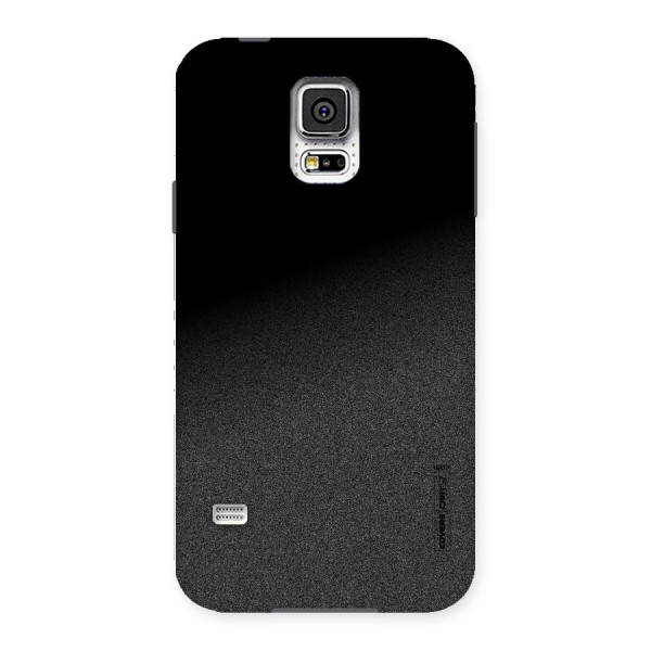 Black Grey Noise Fusion Back Case for Samsung Galaxy S5