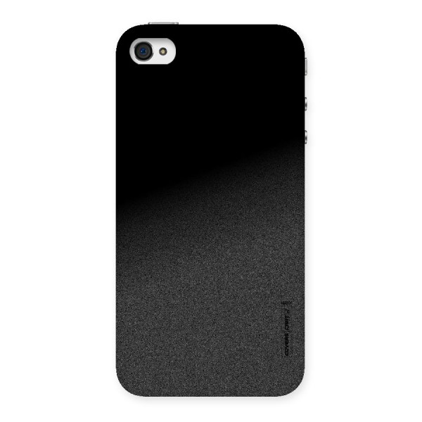 Black Grey Noise Fusion Back Case for iPhone 4 4s