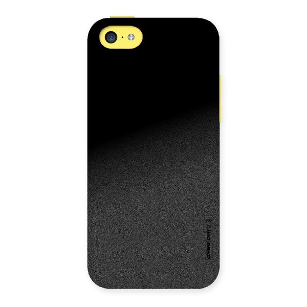 Black Grey Noise Fusion Back Case for iPhone 5C
