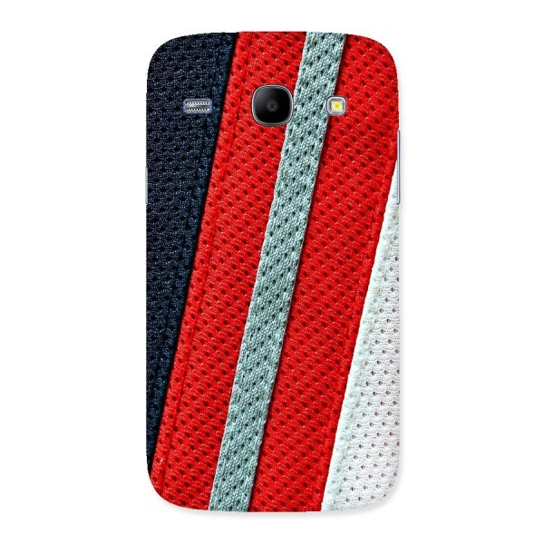 Black Red Grey Stripes Back Case for Galaxy Core