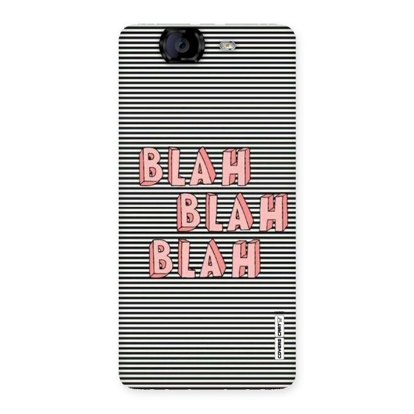 Blah Stripes Back Case for Canvas Knight A350