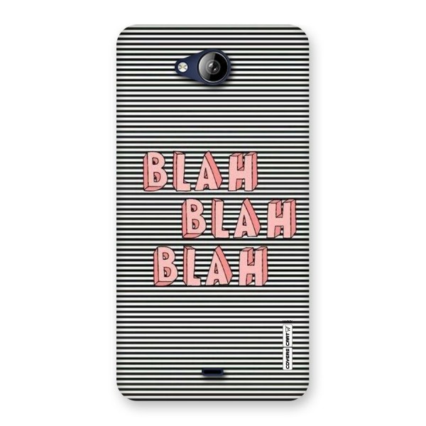 Blah Stripes Back Case for Canvas Play Q355