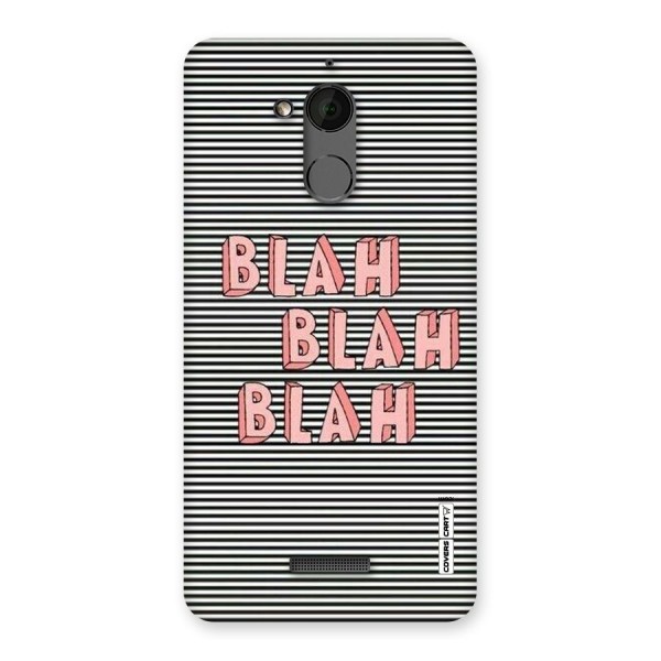 Blah Stripes Back Case for Coolpad Note 5