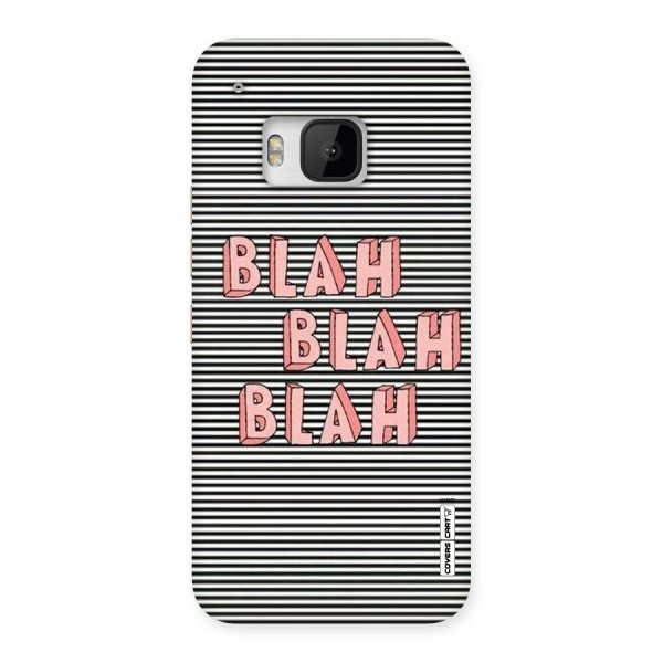 Blah Stripes Back Case for HTC One M9
