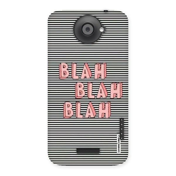 Blah Stripes Back Case for HTC One X