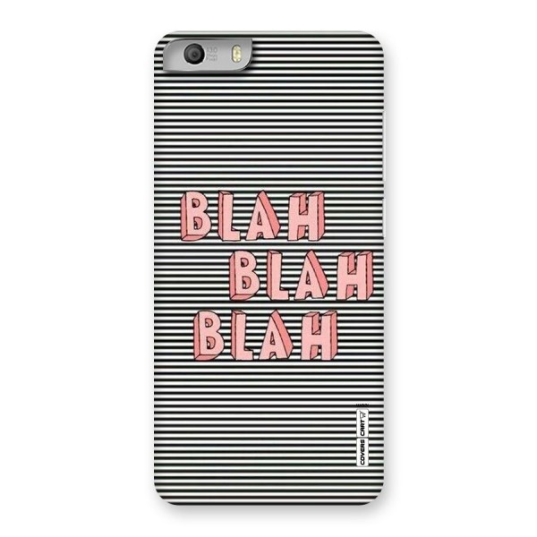Blah Stripes Back Case for Micromax Canvas Knight 2