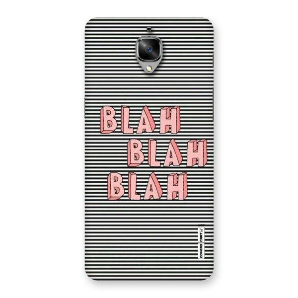 Blah Stripes Back Case for OnePlus 3T