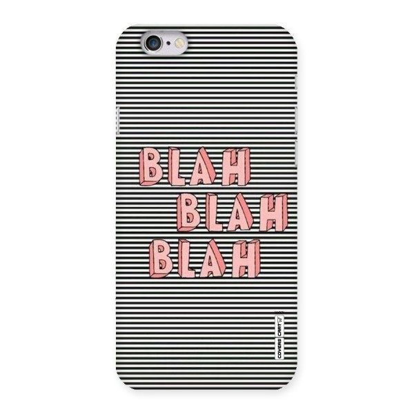 Blah Stripes Back Case for iPhone 6 6S