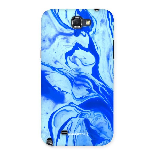 Blaze Blue Marble Texture Back Case for Galaxy Note 2