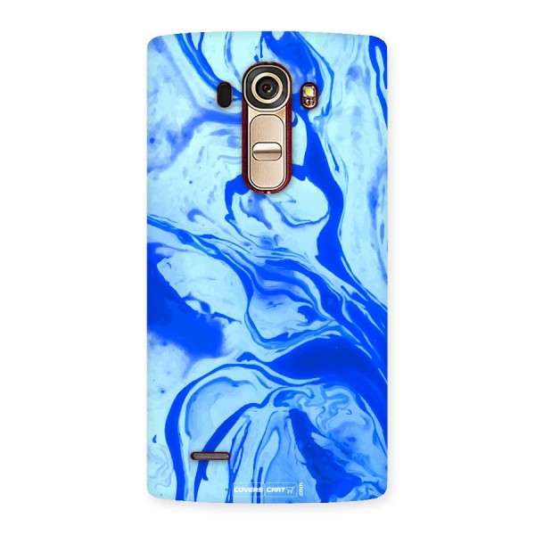 Blaze Blue Marble Texture Back Case for LG G4