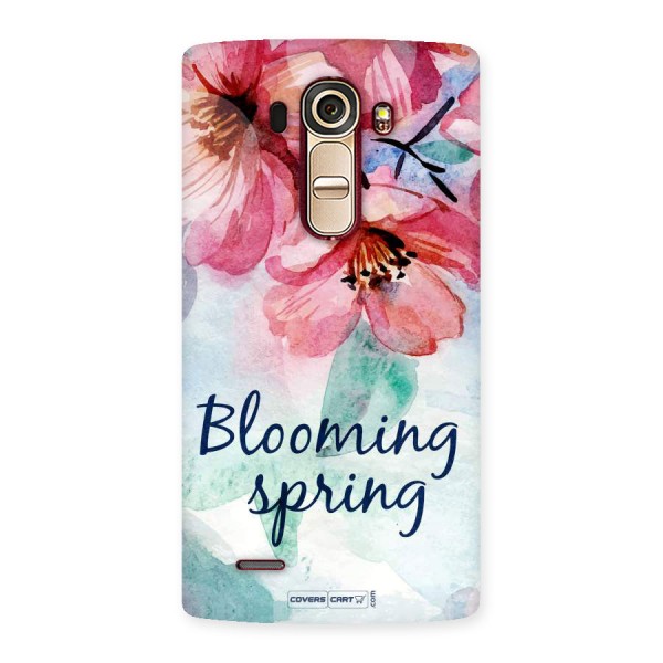 Blooming Spring Back Case for LG G4