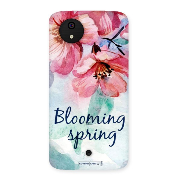 Blooming Spring Back Case for Micromax Canvas A1