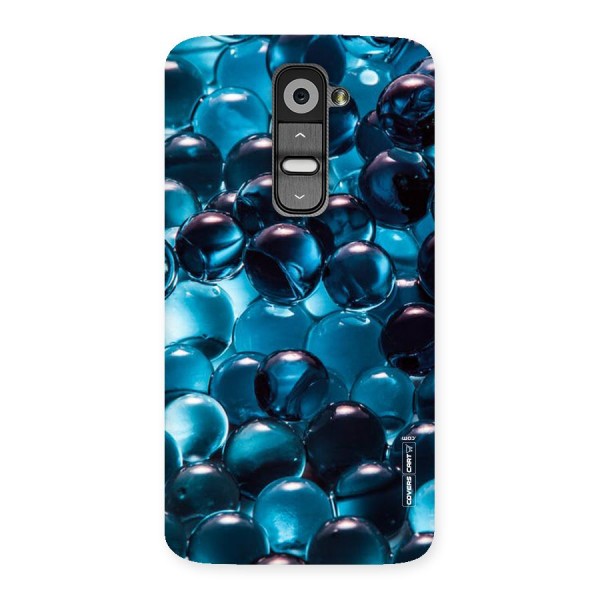 Blue Abstract Balls Back Case for LG G2