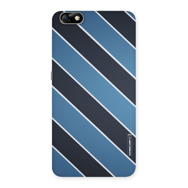 Blue Black Stripes Back Case for Honor 4X