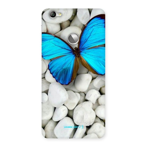 Blue Butterfly Back Case for LeTV Le 1s