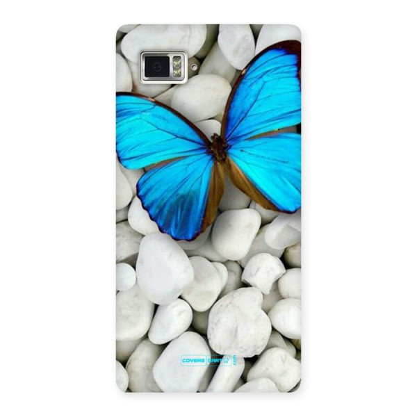 Blue Butterfly Back Case for Vibe Z2 Pro K920