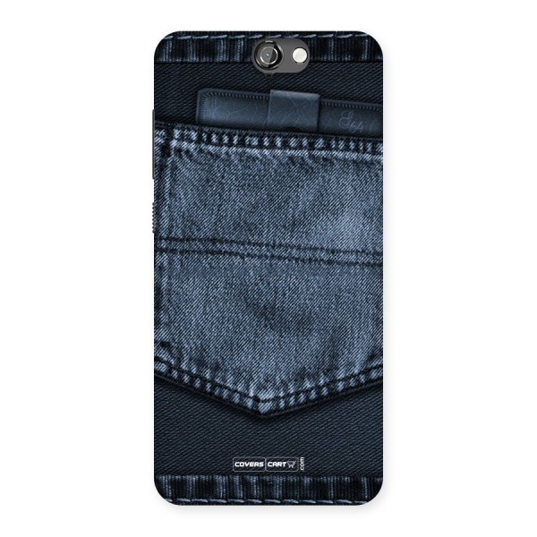 Blue Denim Back Case for HTC One A9