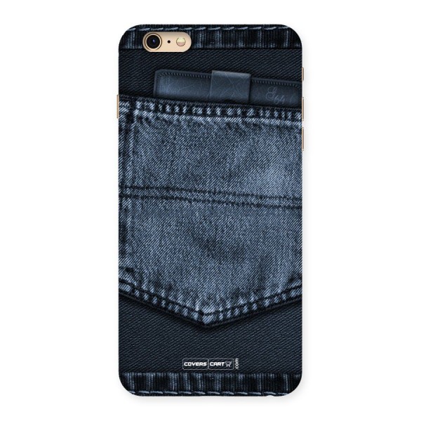 Blue Denim Back Case for iPhone 6 Plus 6S Plus