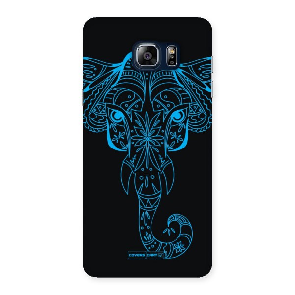 Blue Elephant Ethnic Back Case for Galaxy Note 5