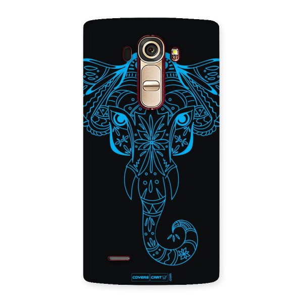 Blue Elephant Ethnic Back Case for LG G4