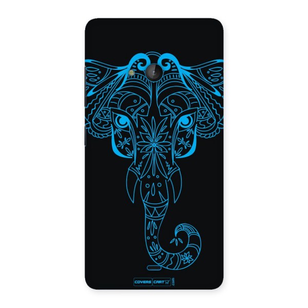 Blue Elephant Ethnic Back Case for Lumia 540