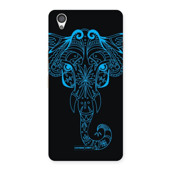Blue Elephant Ethnic Back Case for OnePlus X