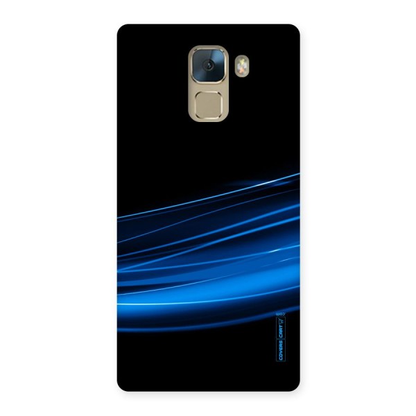 Blue Flow Back Case for Huawei Honor 7