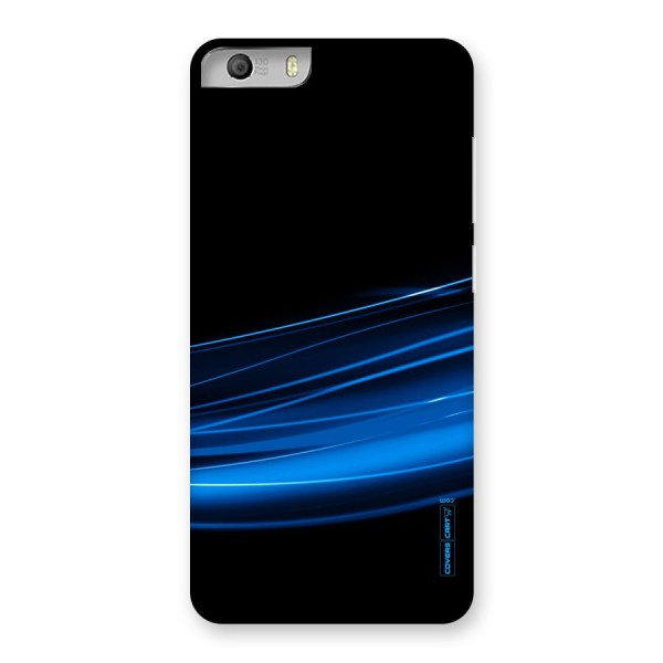 Blue Flow Back Case for Micromax Canvas Knight 2