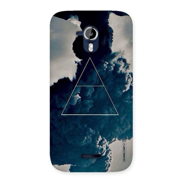 Blue Hue Smoke Back Case for Micromax Canvas Magnus A117