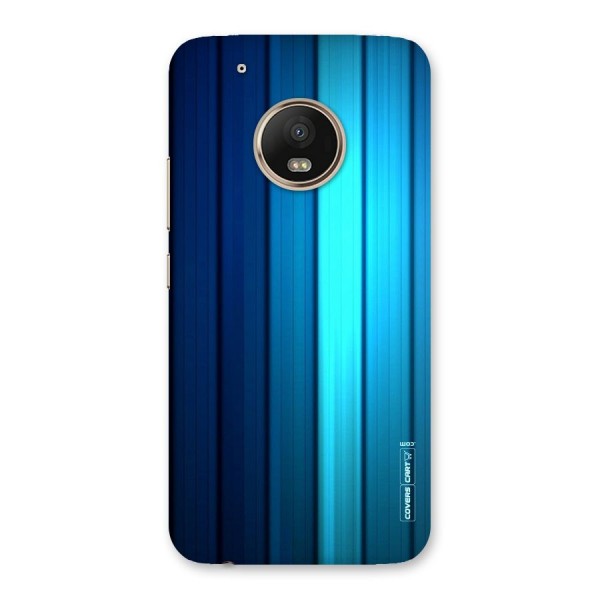 Blue Hues Back Case for Moto G5 Plus