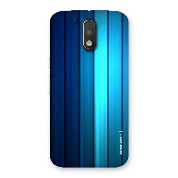 Blue Hues Back Case for Motorola Moto G4 Plus