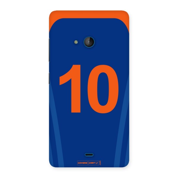 Blue Jersey Back Case for Lumia 540