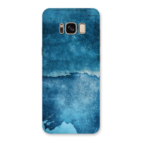 Blue Paint Wall Back Case for Galaxy S8