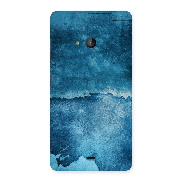 Blue Paint Wall Back Case for Lumia 540