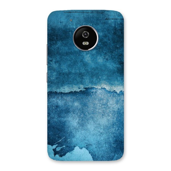 Blue Paint Wall Back Case for Moto G5