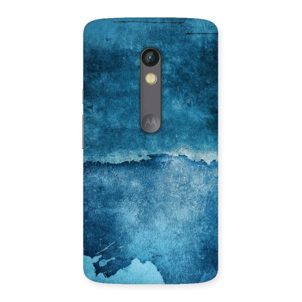 Blue Paint Wall Back Case for Moto X Play