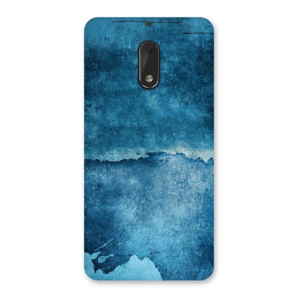 Blue Paint Wall Back Case for Nokia 6