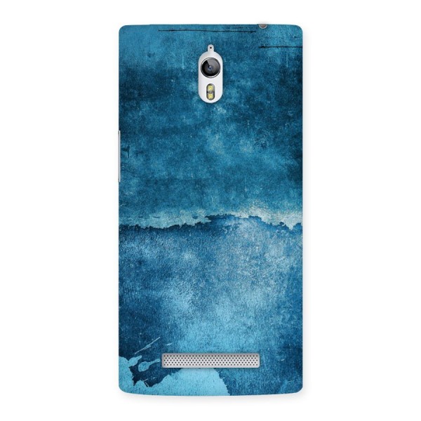 Blue Paint Wall Back Case for Oppo Find 7