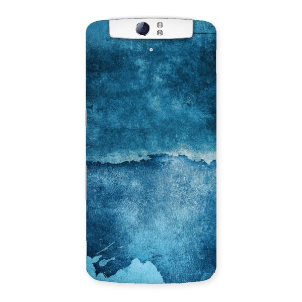 Blue Paint Wall Back Case for Oppo N1