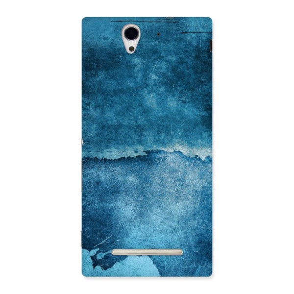 Blue Paint Wall Back Case for Sony Xperia C3