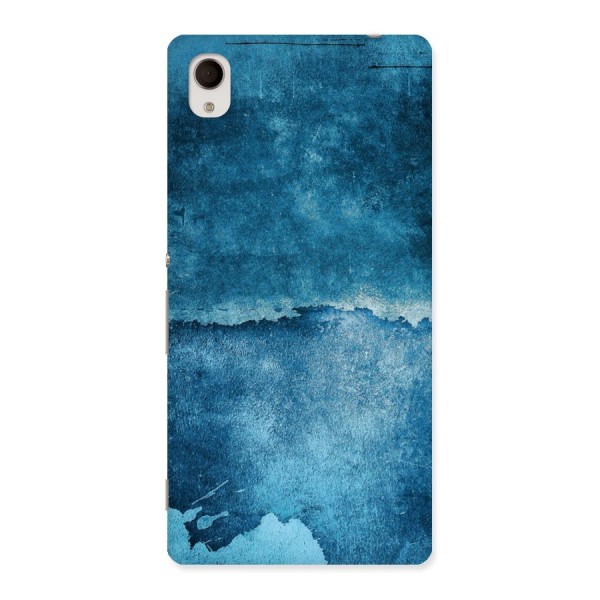 Blue Paint Wall Back Case for Sony Xperia M4